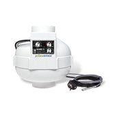 Prima Klima duct fan PK100-EC-TC 100 mm, 580 m3/h, EC motor + temperature controlled